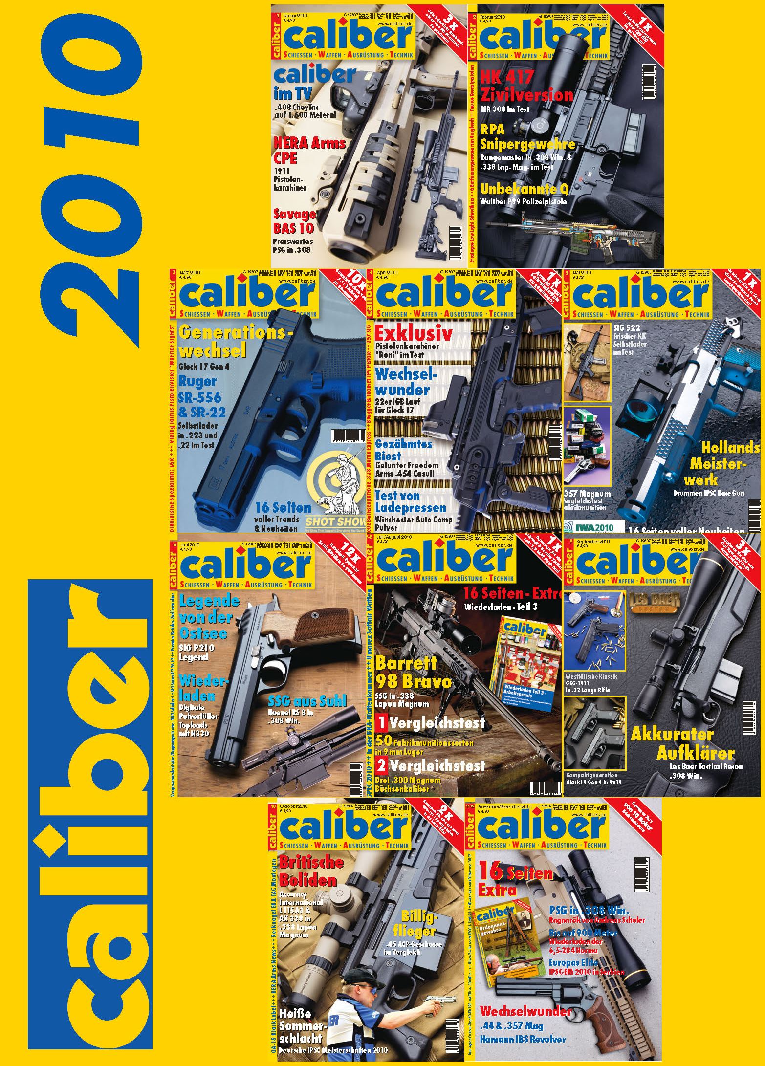 caliber-Kompakt Jahrgangs CD-ROM 2010