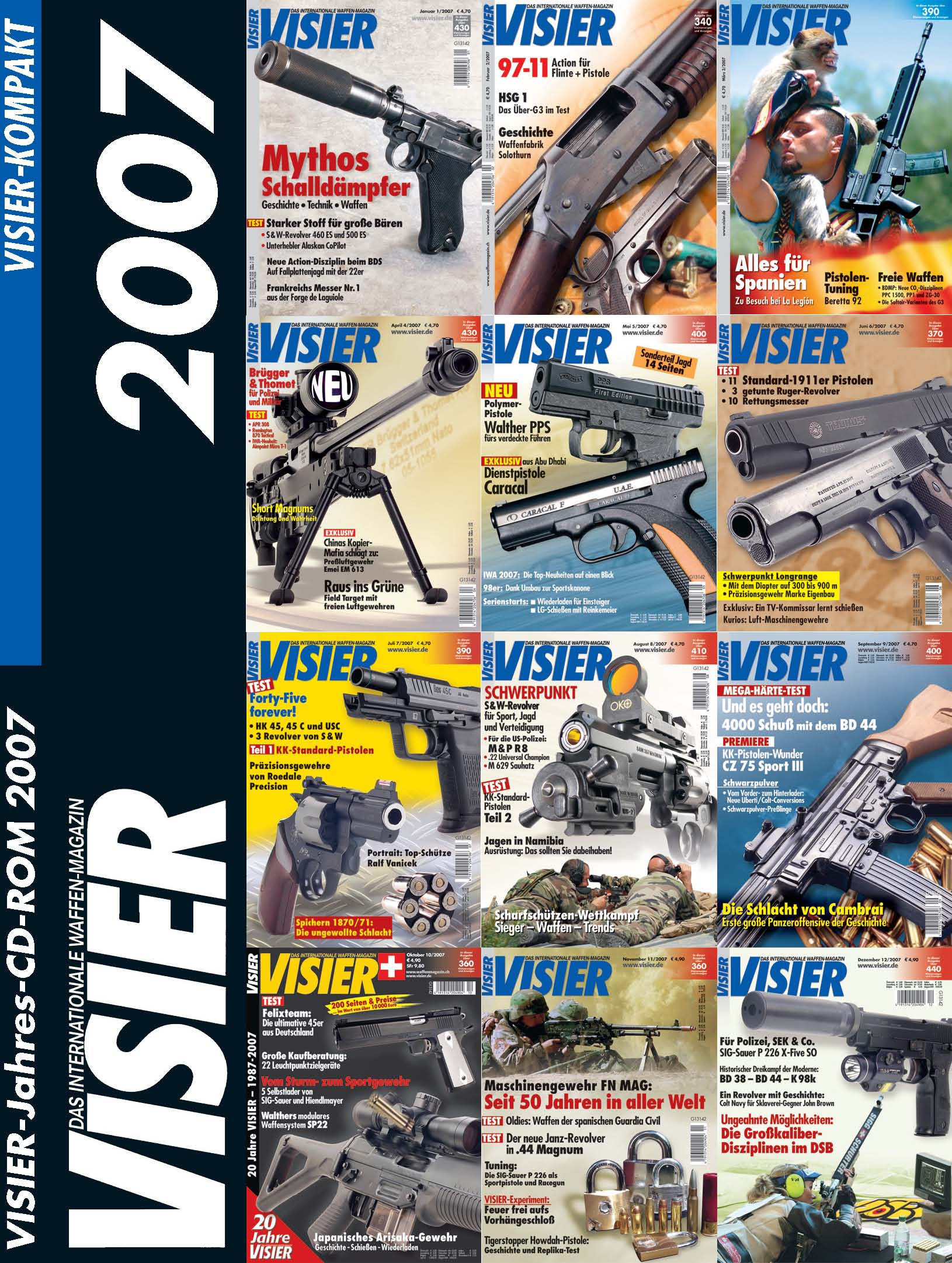 VISIER-Kompakt Jahrgangs CD-ROM 2007