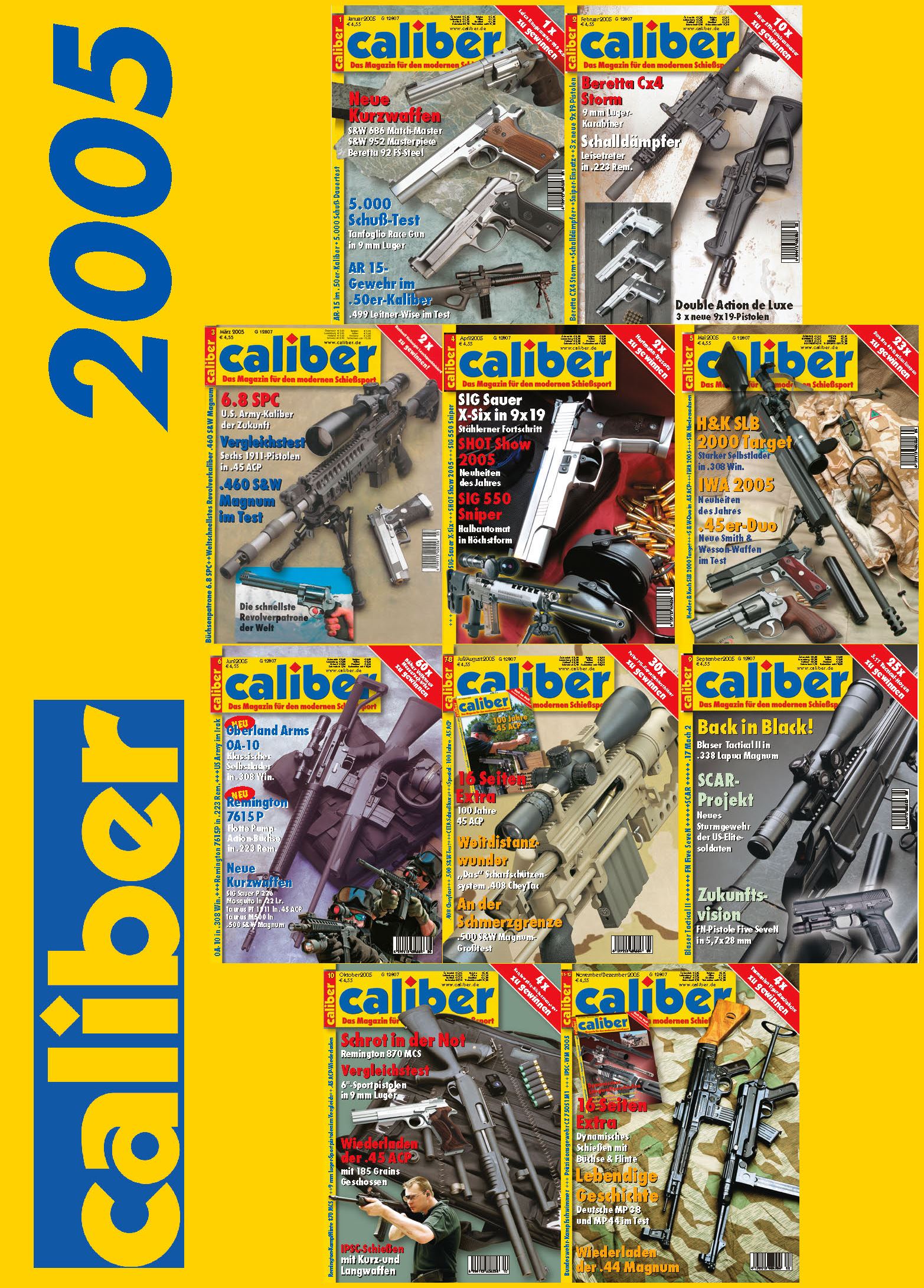 caliber-Kompakt Jahrgangs CD-ROM 2005