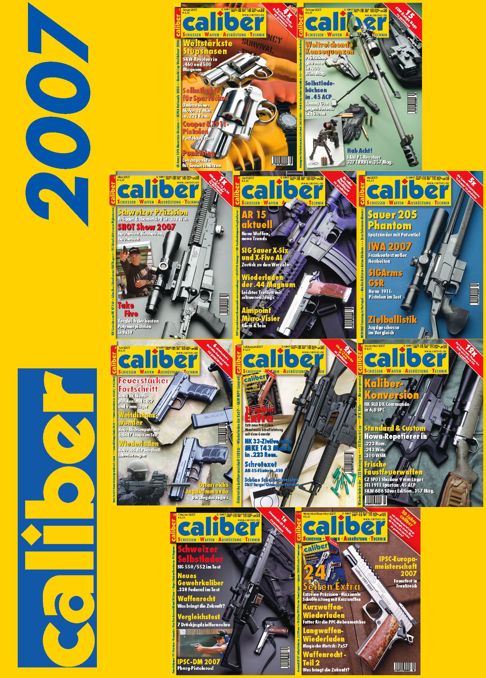 caliber-Kompakt Jahrgangs CD-ROM 2007