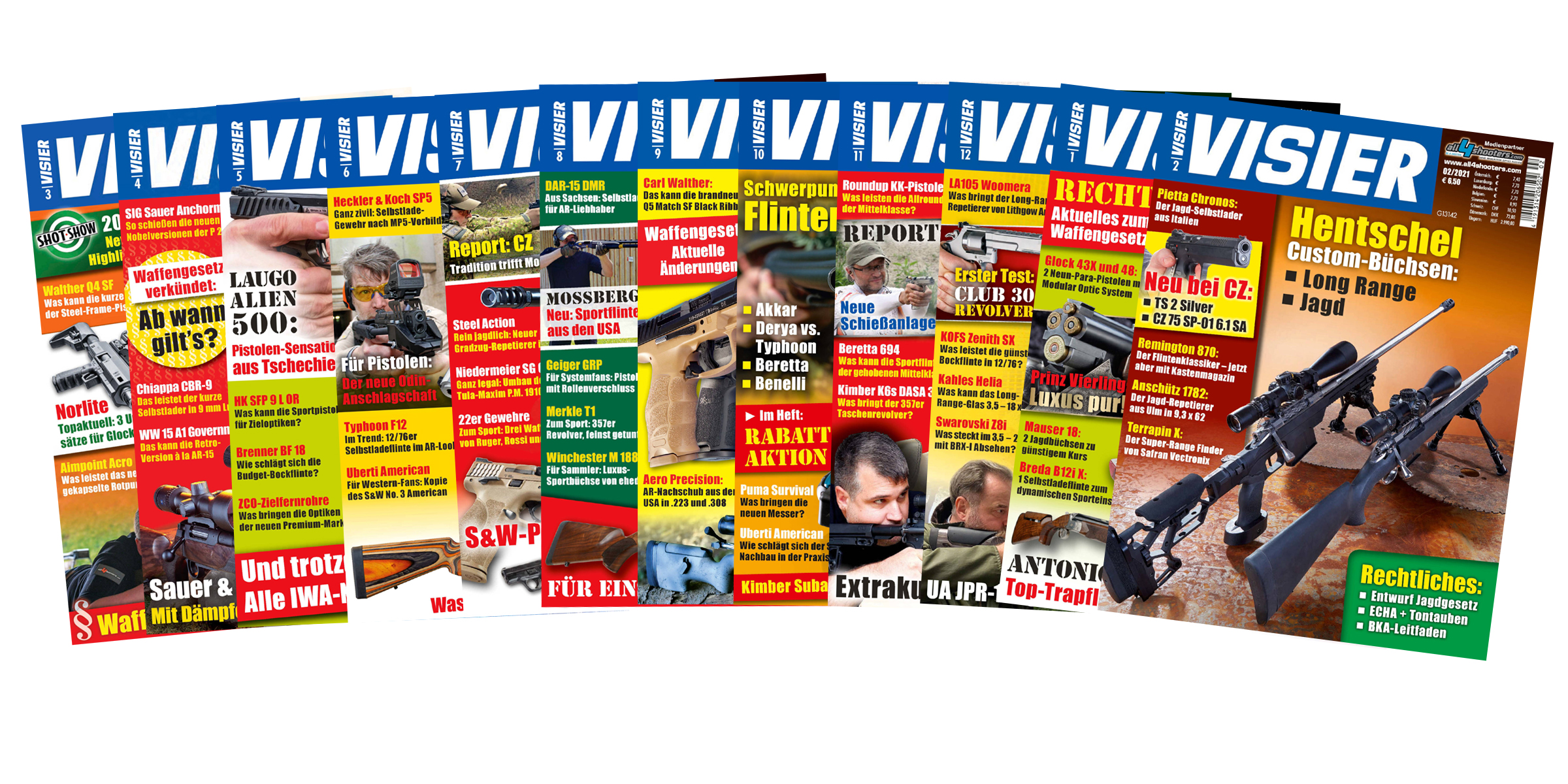 VISIER-XXL Prämien-Abonnement EU-Ausland