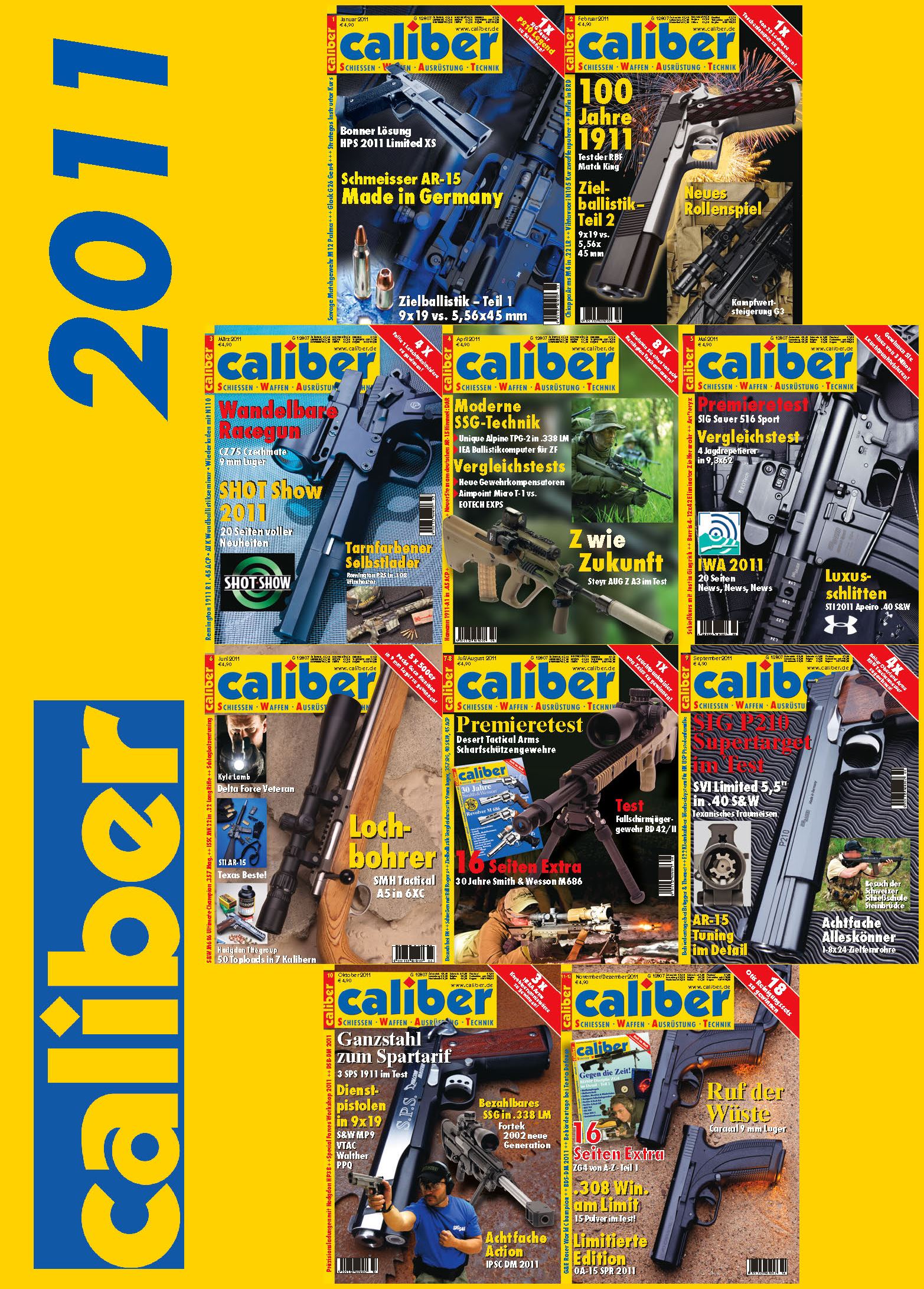 caliber-Kompakt Jahrgangs CD-ROM 2011