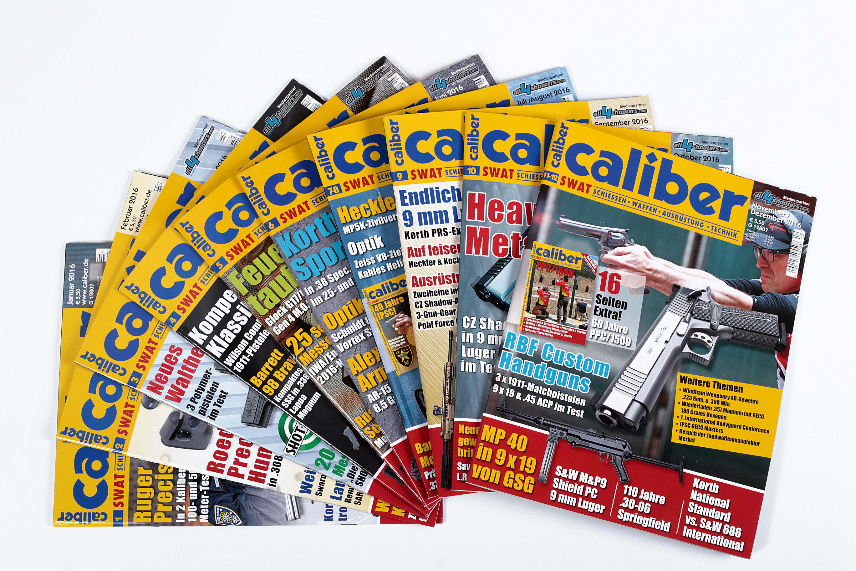 caliber X-MAS GESCHENKABO EU-AUSLAND