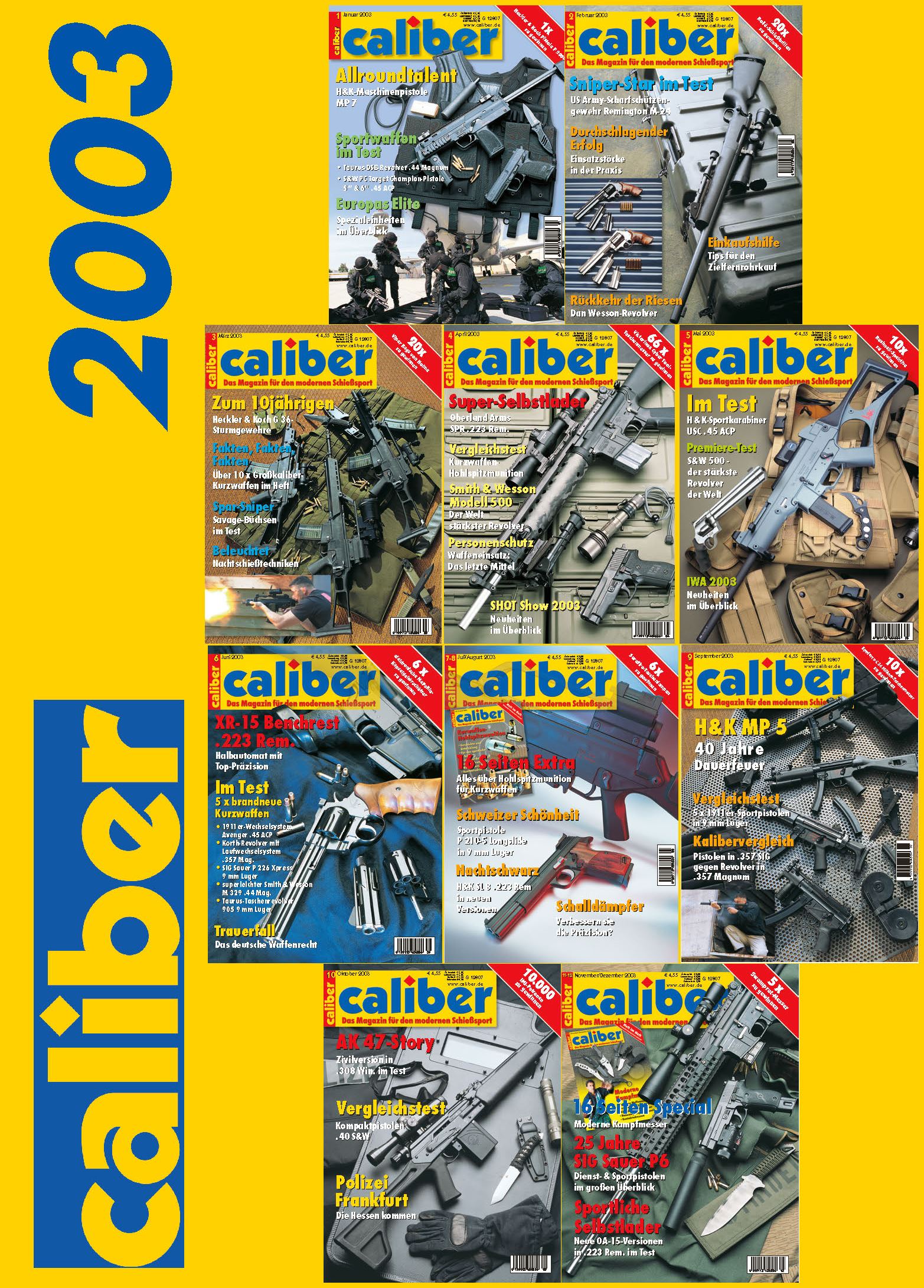 caliber-Kompakt Jahrgangs CD-ROM 2003