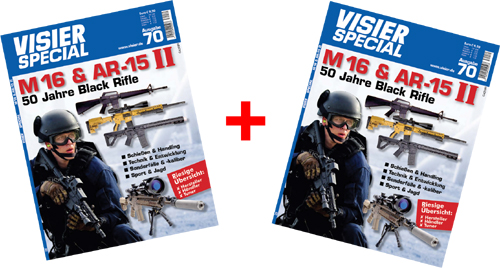 2 X VISIER-Special 70 Die Waffenfamilie M 16 & AR-15 II 14,25 € für Abonnenten