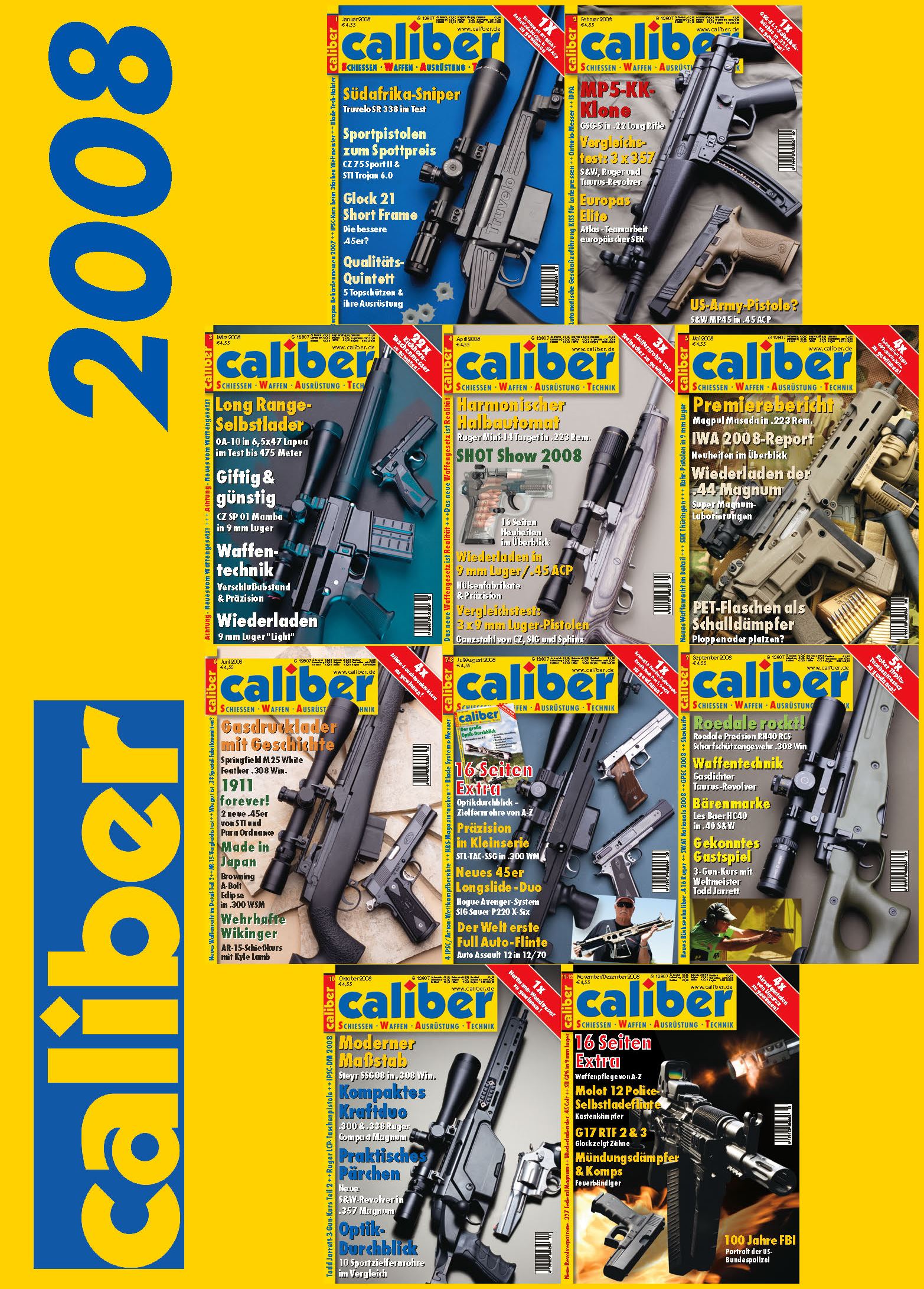 caliber-Kompakt Jahrgangs CD-ROM 2008