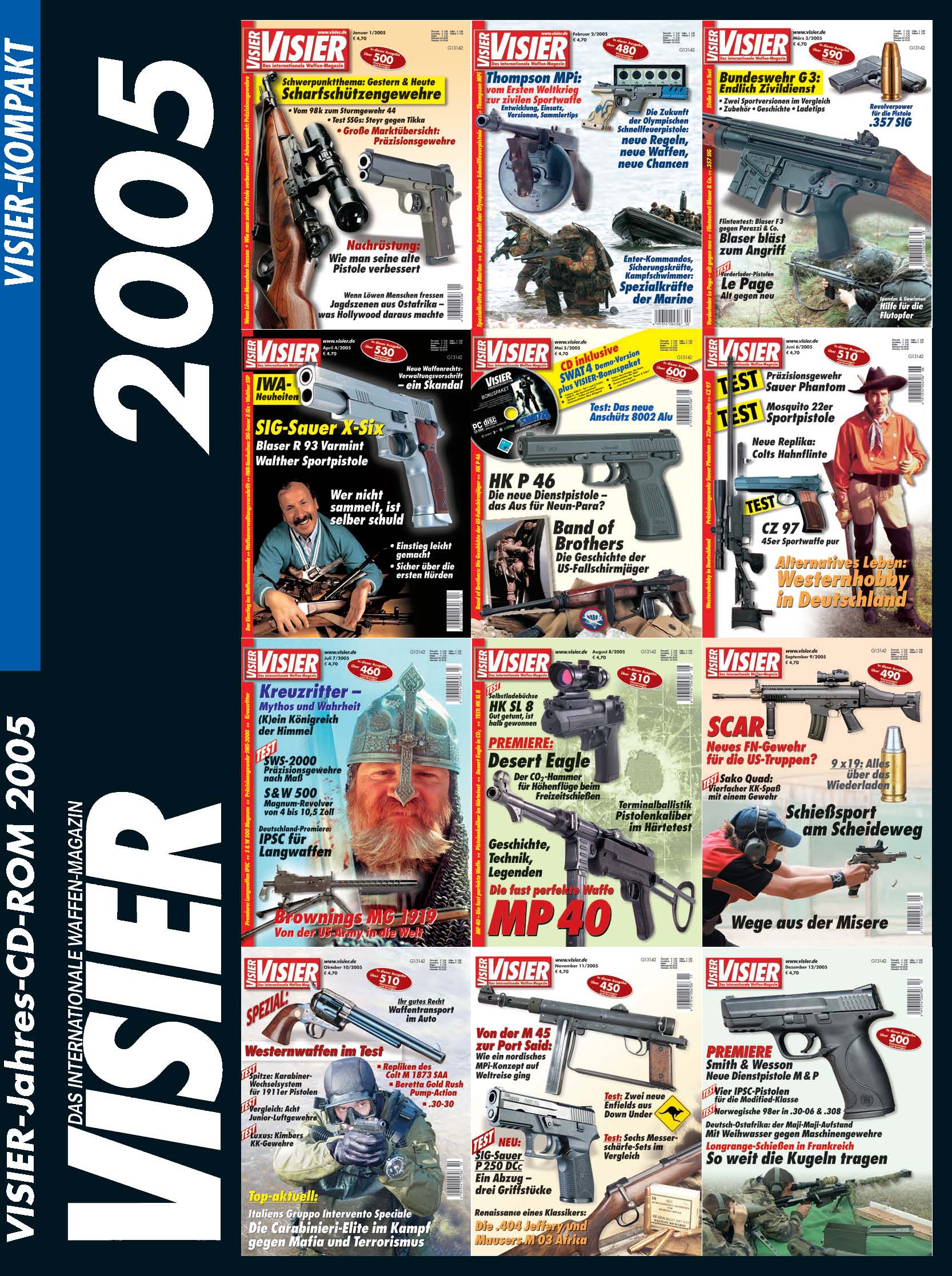 VISIER-Kompakt Jahrgangs CD-ROM 2005