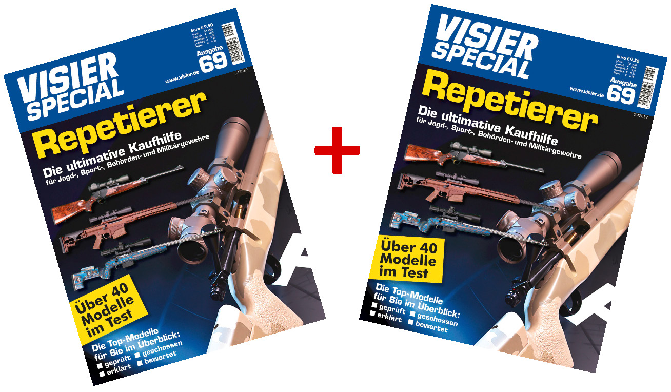 2 X VISIER-Special 69 Repetierbüchsen mit Zylinderverschluss 14,25 € für Abonnenten