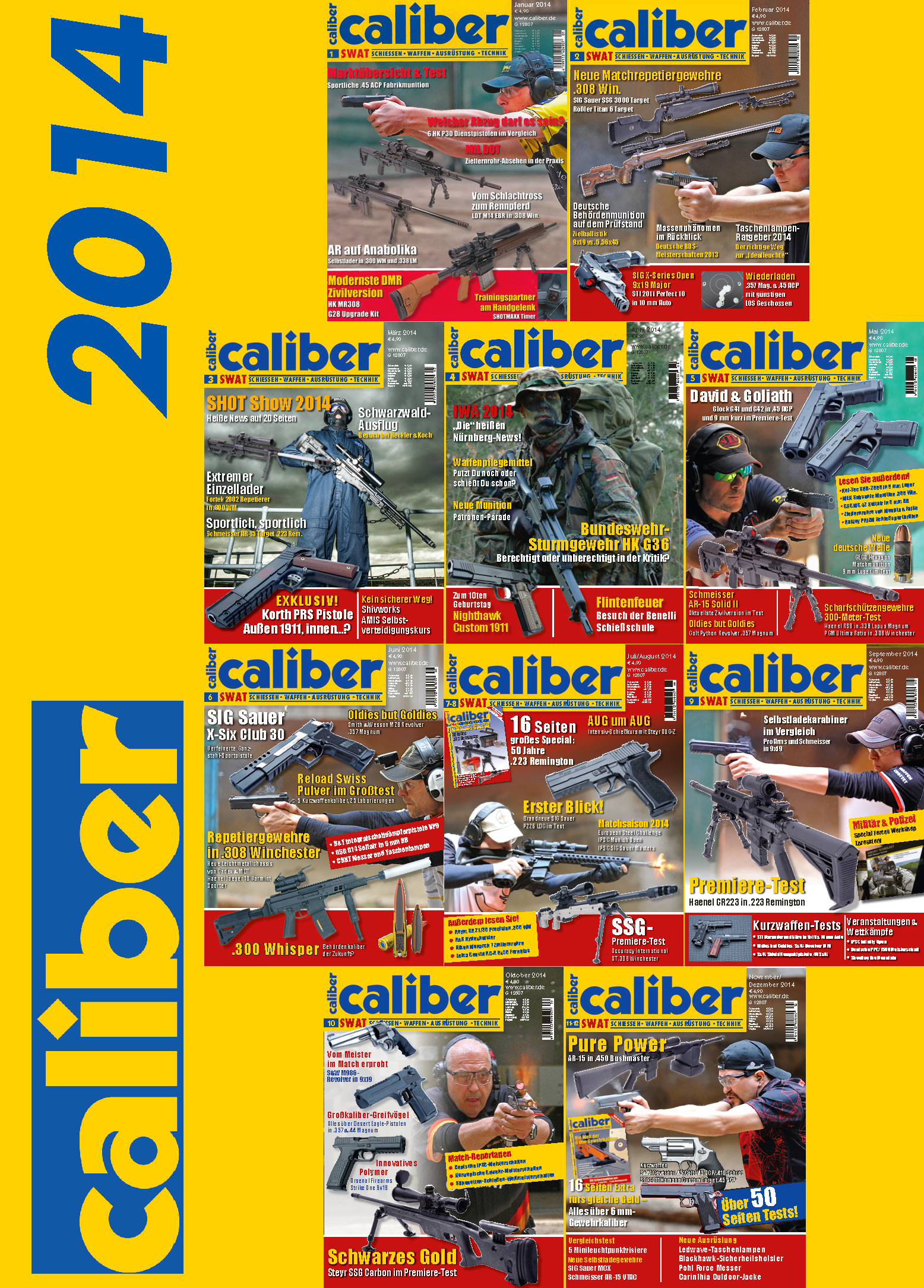 caliber-Kompakt Jahrgangs CD-ROM 2014