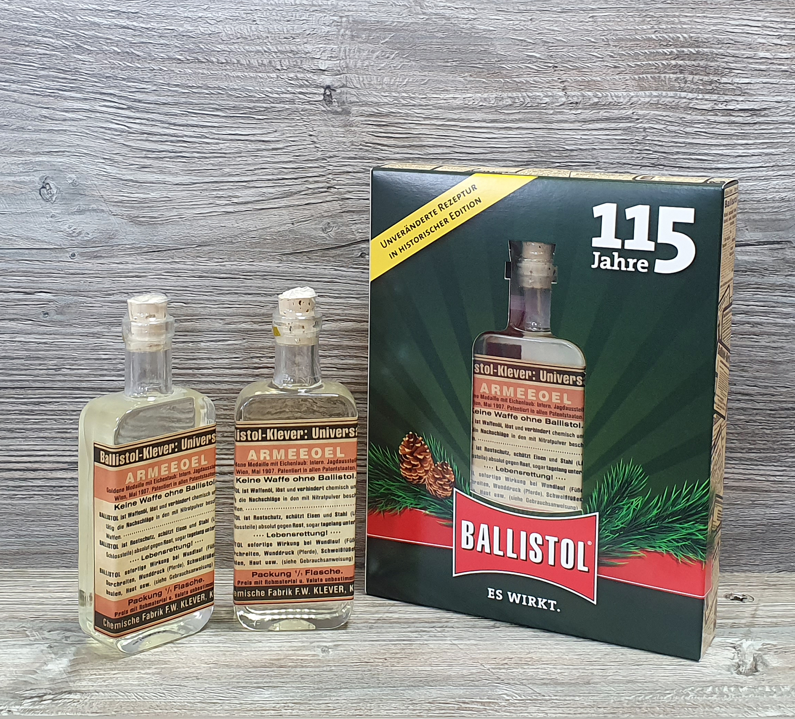 Ballistol Waffenöl Nostalgieflasche