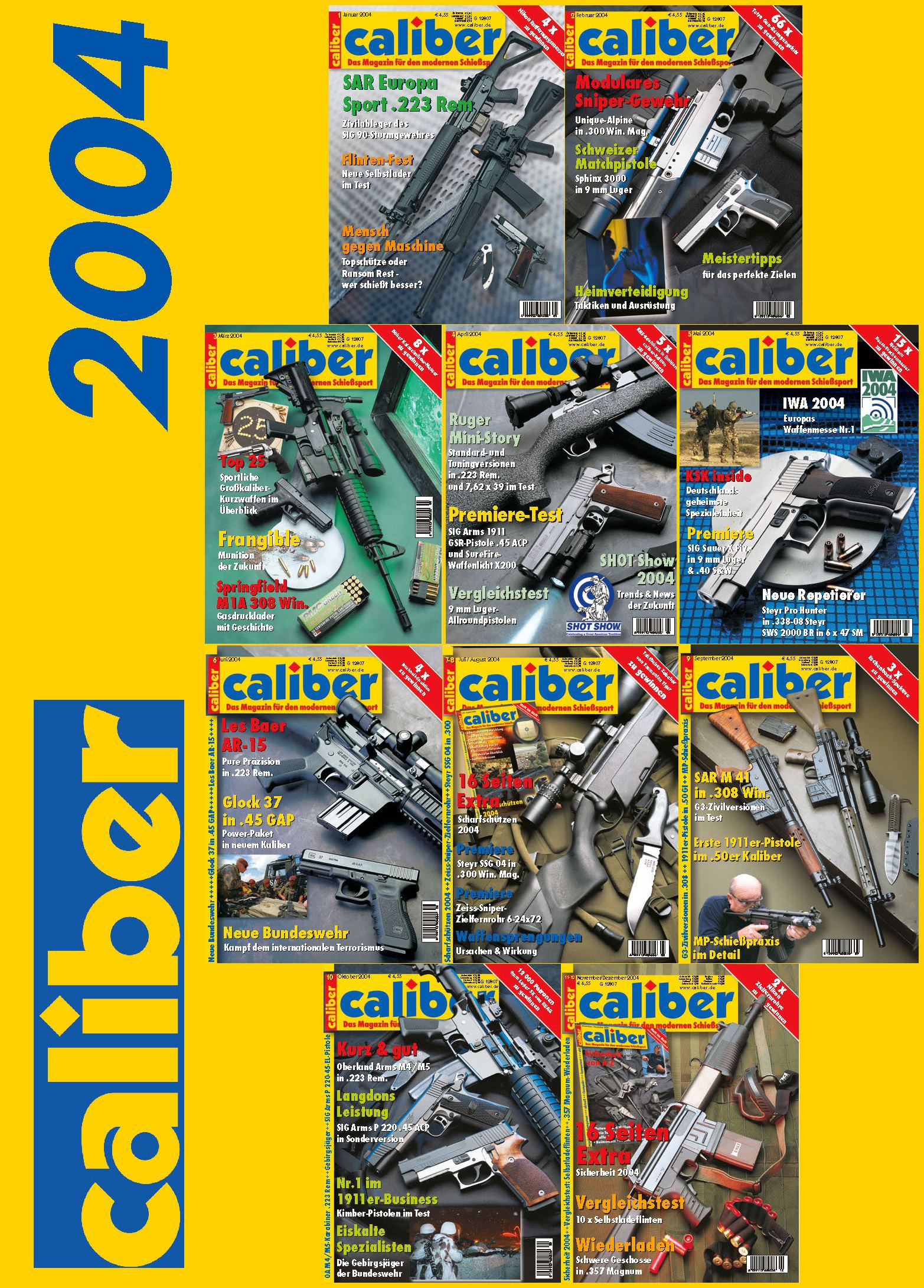 caliber-Kompakt Jahrgangs CD-ROM 2004