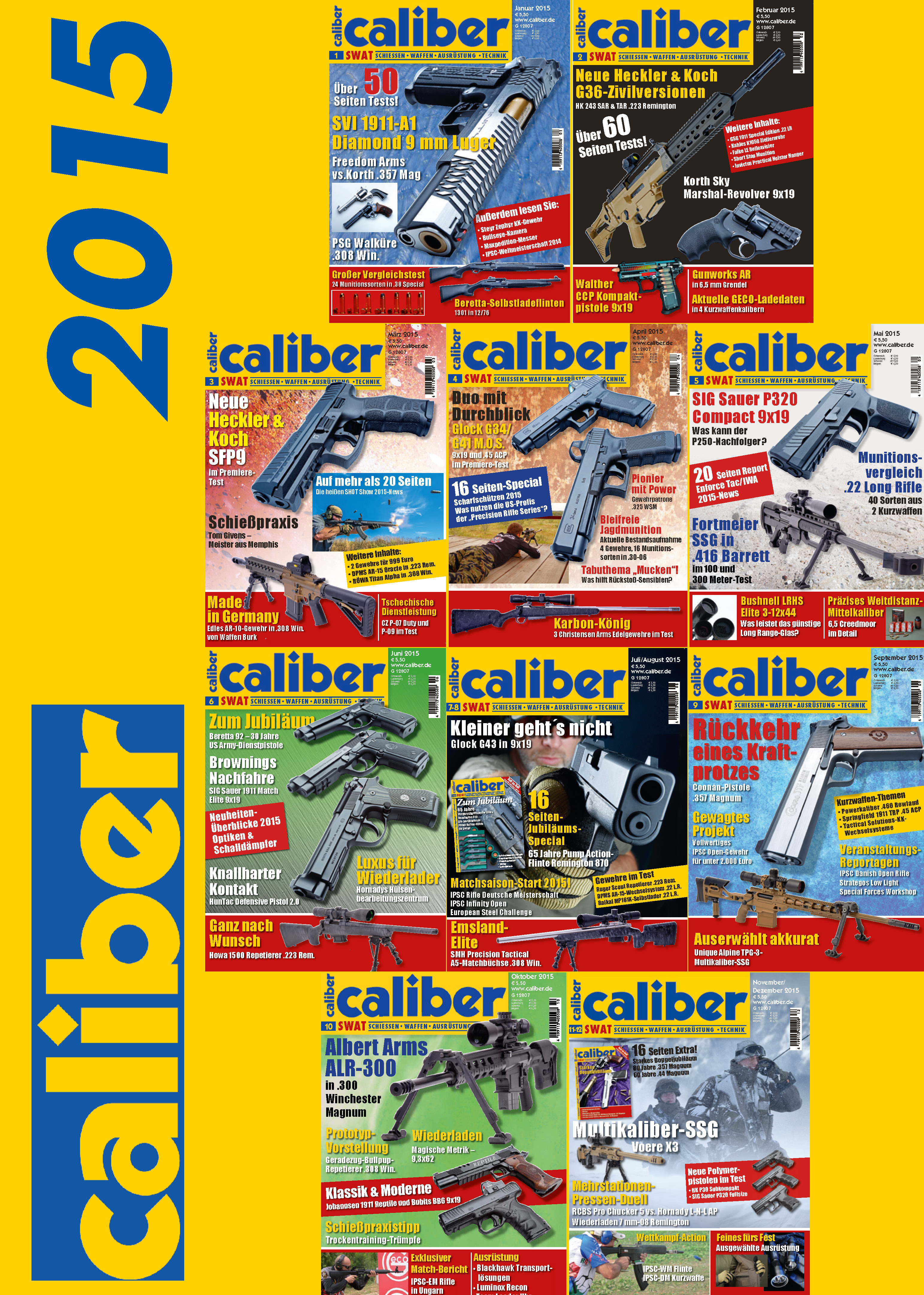 caliber-Kompakt Jahrgangs CD-ROM 2015
