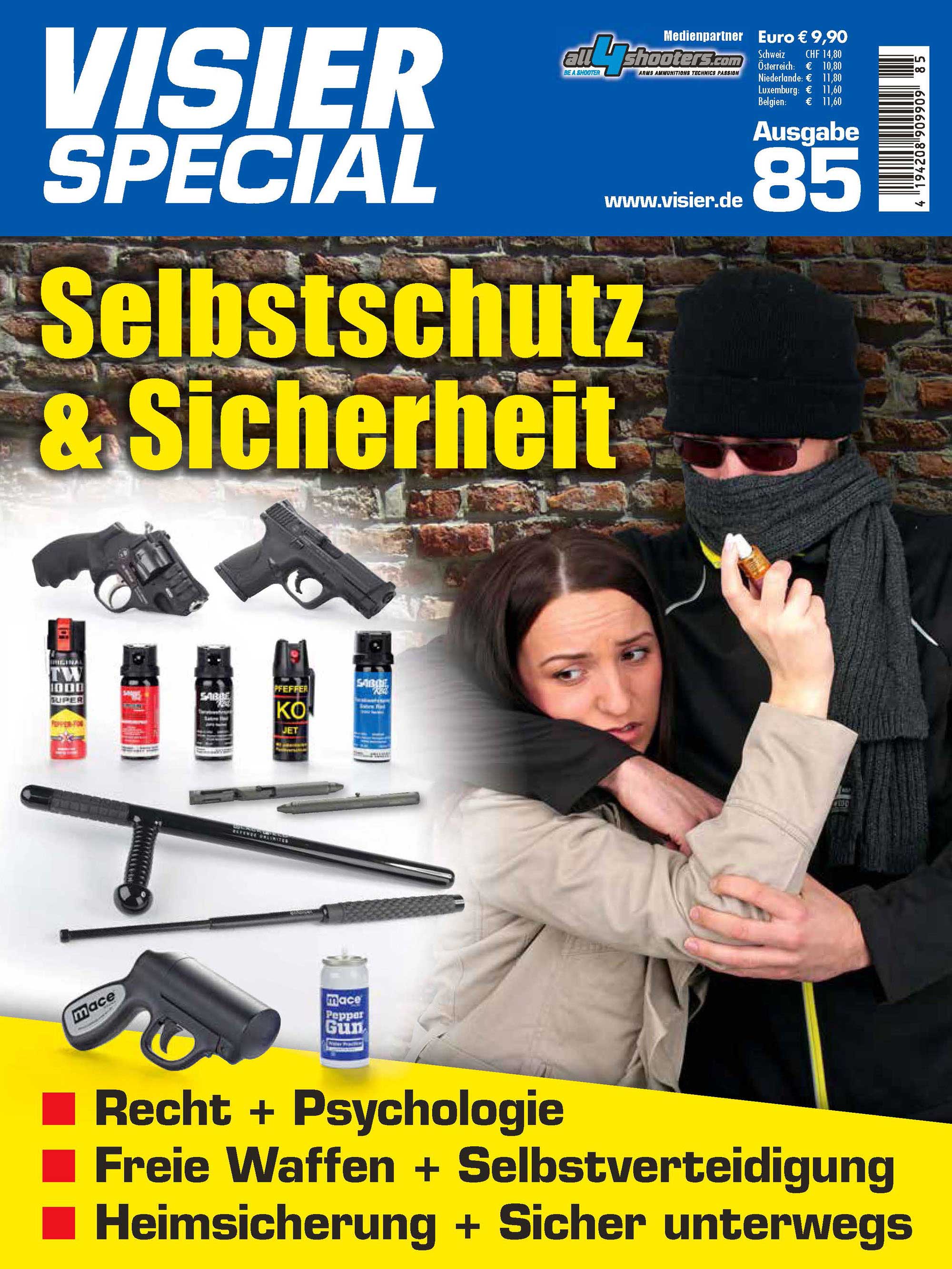 VISIER-Special 85 Selbstschutz & Sicherheit